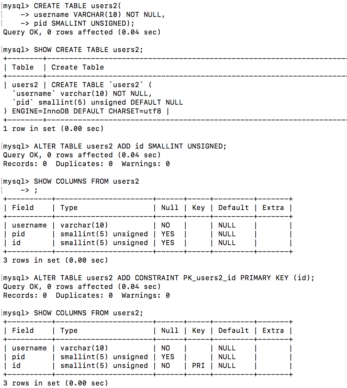 mysql如何修改表格数据  第1张