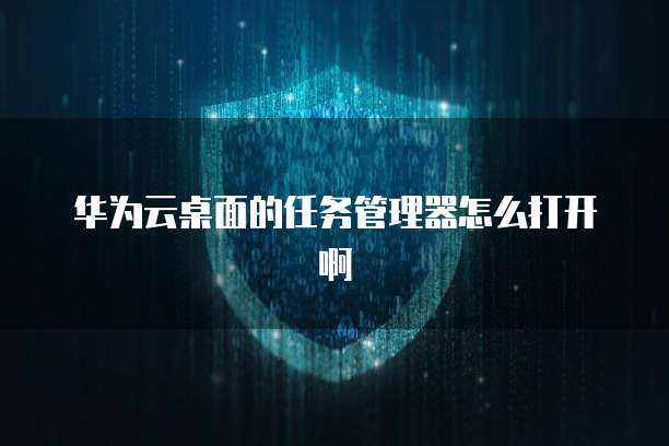 云服务器怎么启动任务管理器设置  第1张