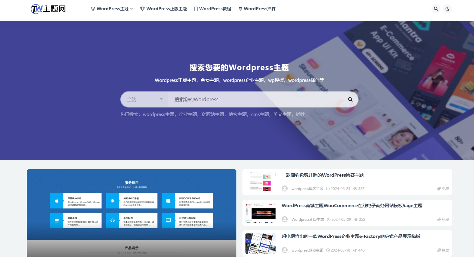 国内有哪些wordpress主题开发网站  第1张