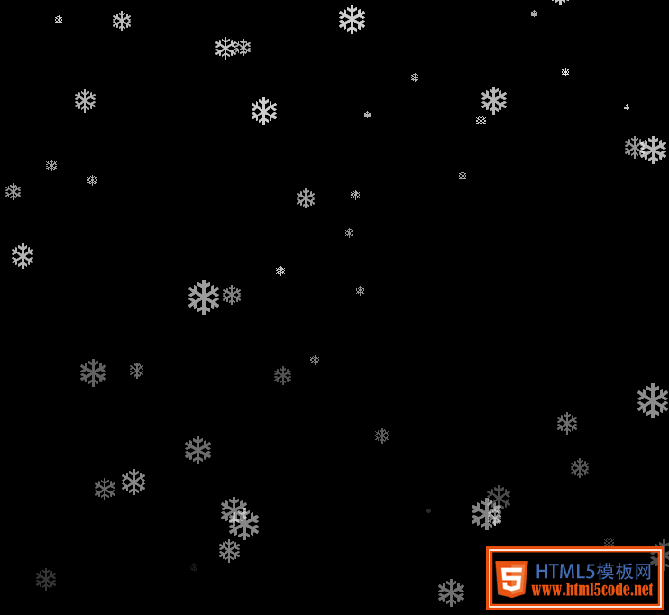 jquery雪花插件怎么使用