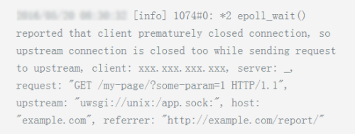 HTTP 499 状态码 nginx下 499错误的解决办法  第1张