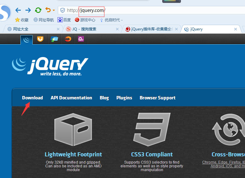 jquery.js如何下载  第1张