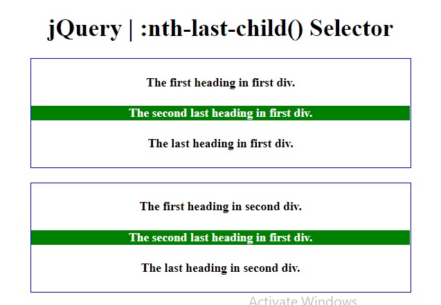 jquery child  第1张