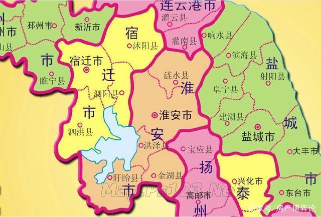 宿迁离淮安最近的地方是哪里(宿迁和淮安中间是哪里？)  第1张