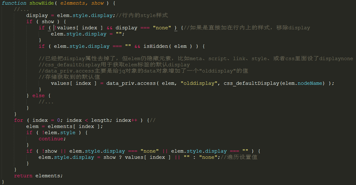 jquery show怎么实现的  第1张