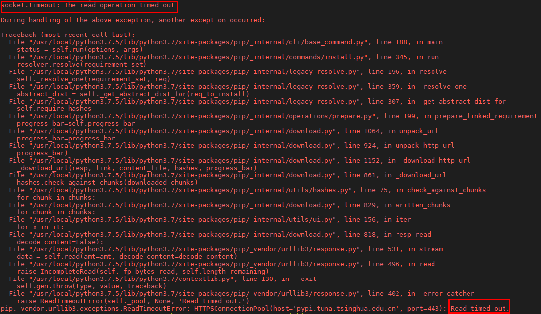 pip网站_使用pip install提示Read timed out  第1张
