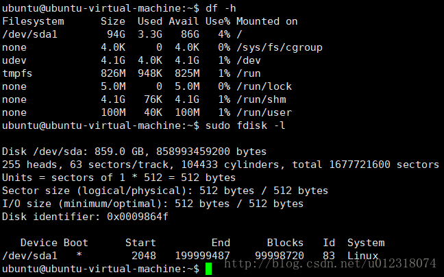 ubuntu中怎么用fdisk挂载硬盘  第1张