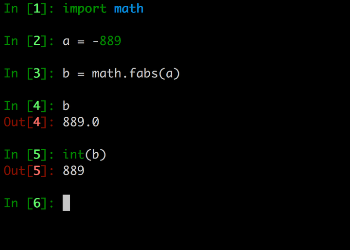 pythonmath绝对值