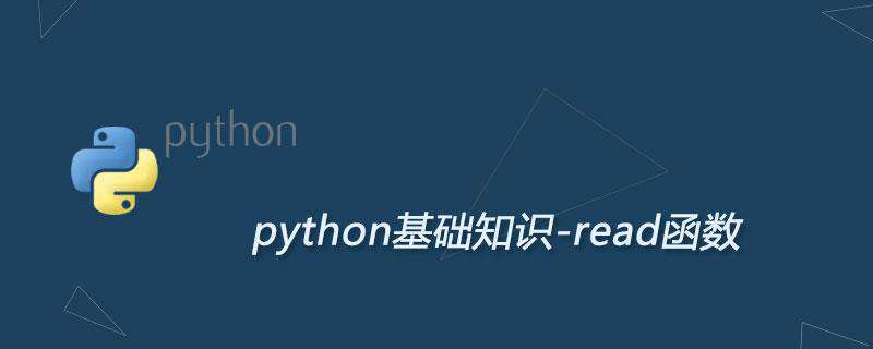 python中read的用法和作用