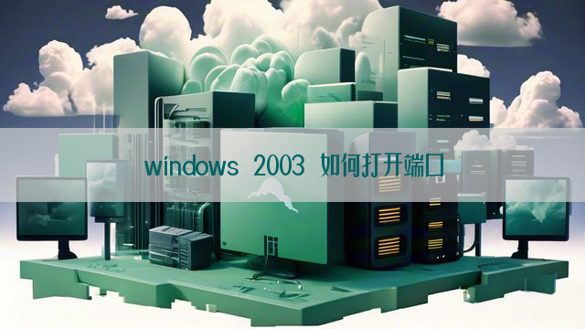windows开放端口号,windows开启端口号2022年更新（windows 端口开放）  第1张
