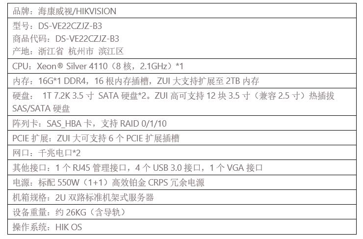 海视康威服务器的端口号是多少？