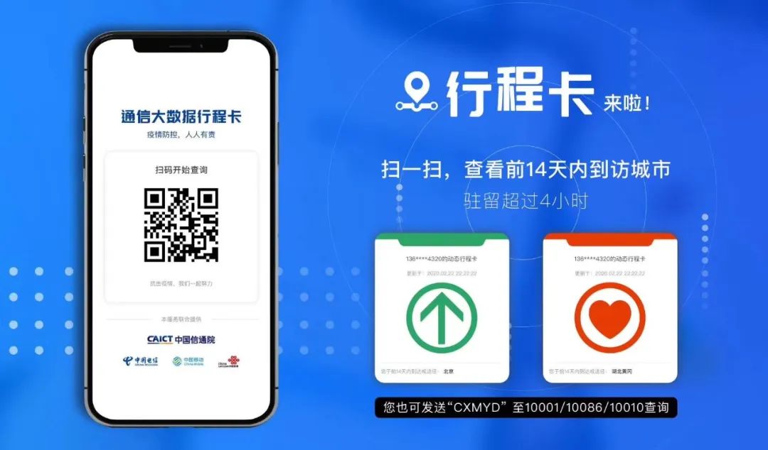 通信大数据行程卡带星号什么意思