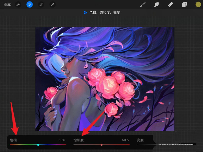 Procreate重新着色怎么取消-Procreate重新着色取消教程