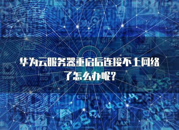 云服务器网卡重启不了怎么解决