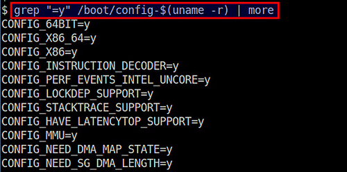 linux如何查看内核模块