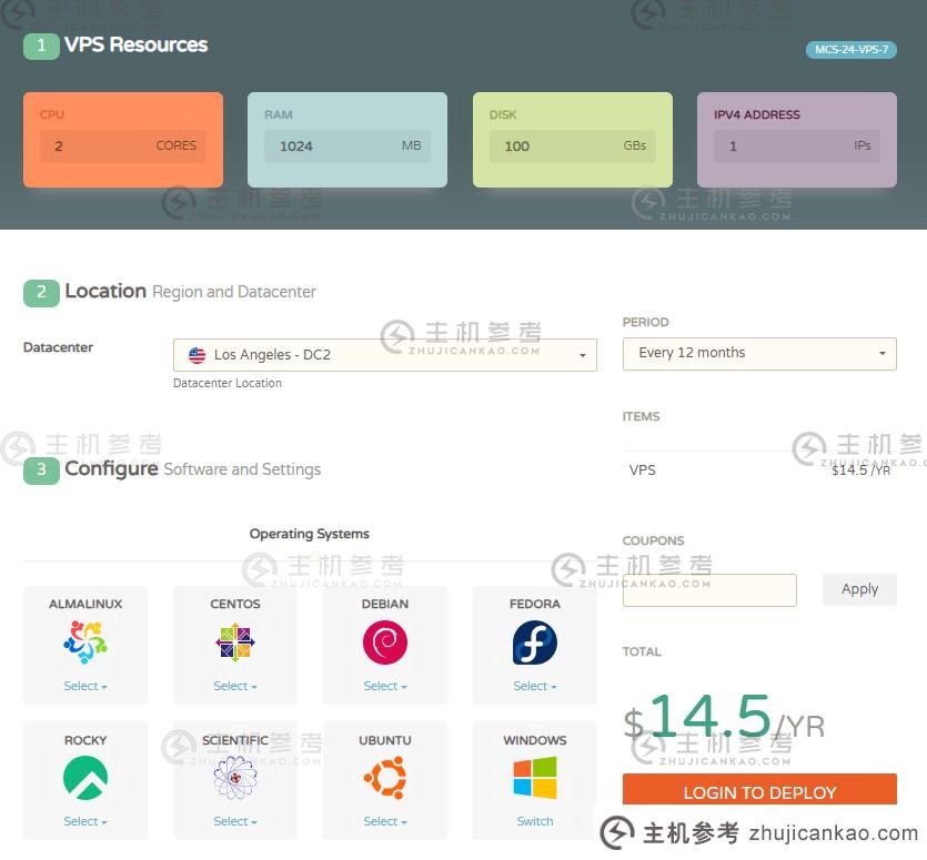 VPSPlayer：18元|月|2核|2GB内存|55GB空间|2TB流量|80Mbps端口|KVM|洛杉矶Cera GIA