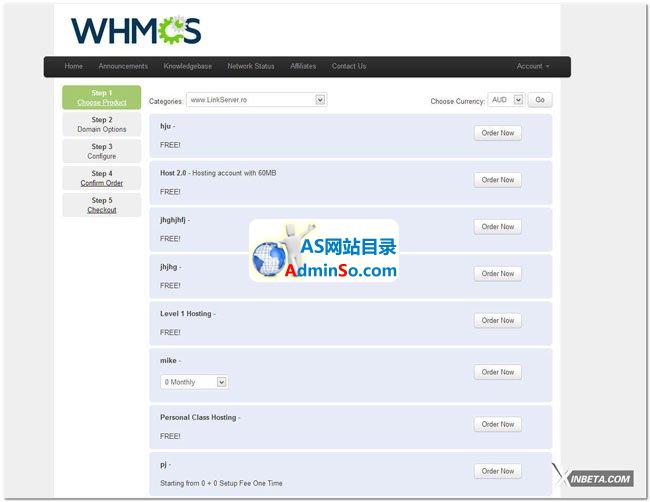 whmcs中文语言包