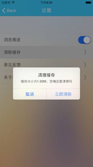 ios 如何清理缓存