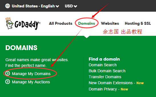 怎样在godaddy上进行域名注册,godaddy的域名注册流程