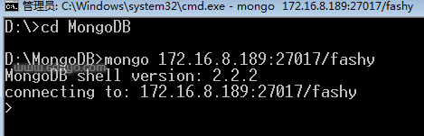 怎么用mongodb导入数据库文件  第1张