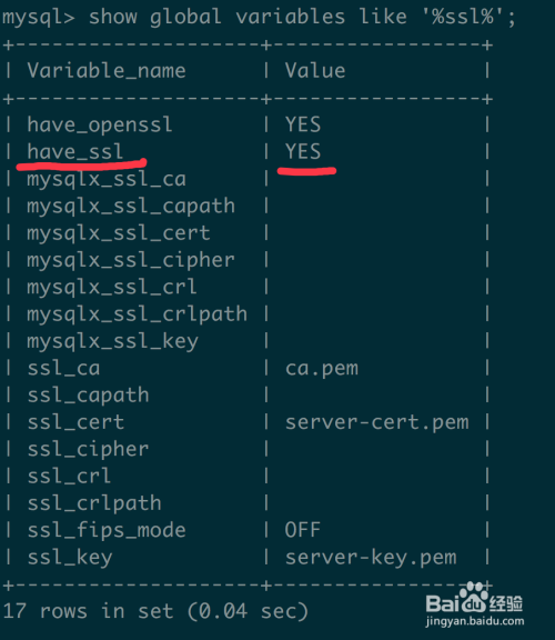 mysql怎么设置禁用ssl  第1张