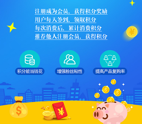 带积分的网站建设_会员积分