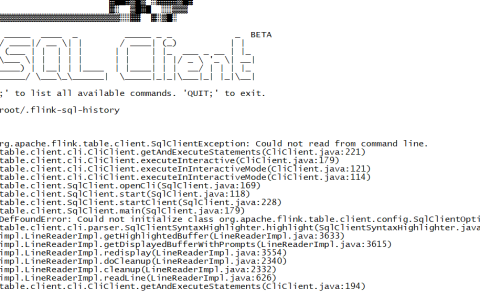 flink1.12，1.19有没有办法办法，打开sql-client即默认进入myhive呢？