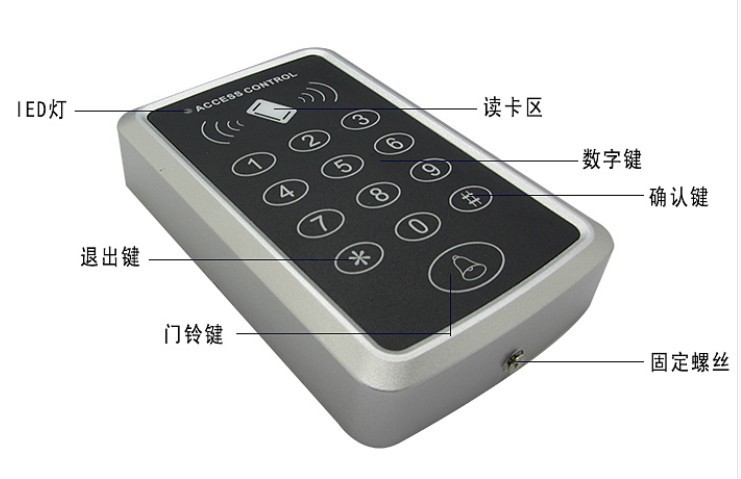 供应小区智能化刷卡门禁锁  第1张