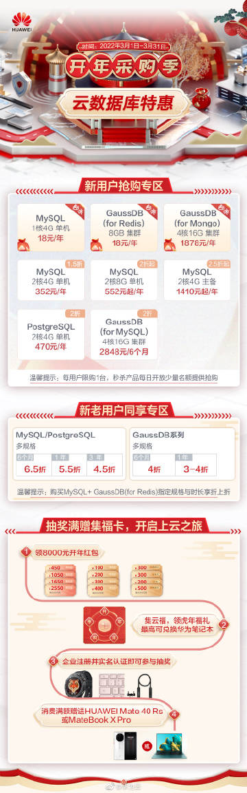 分布式数据库特惠活动