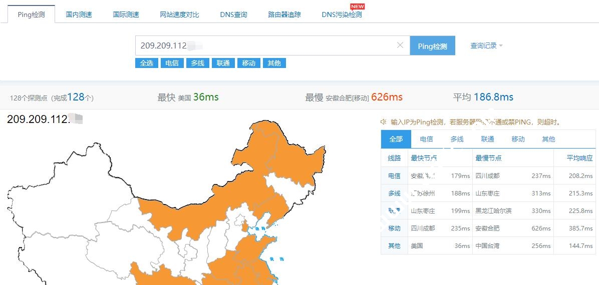 JustHost测评：新增的美国达拉斯机房怎么样？下载速度、速度延迟、路由丢包、性能测评、流媒体解锁