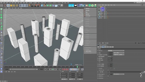 C4D物理摄像机如何实现真实景深效果？  第1张