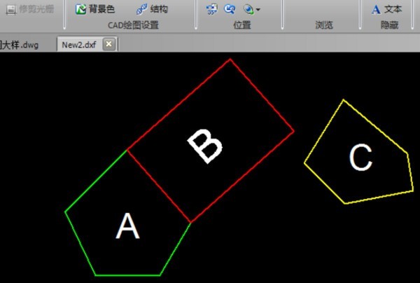 CAD如何快速对齐图形？