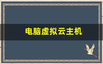 云虚拟主机作用是什么