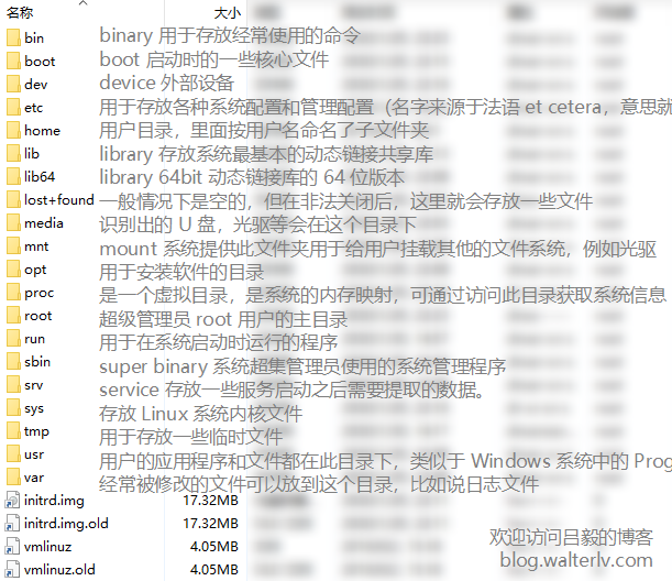 Linux如何查看根目录？