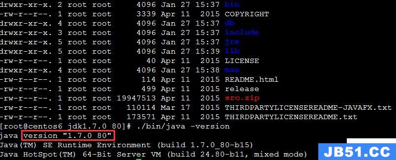 Linux查看JDK版本命令  第1张