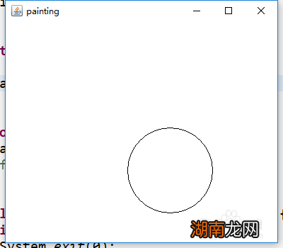 Java如何用代码画圆？  第1张