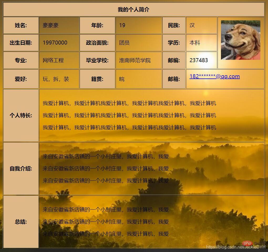 如何用HTML快速制作简历？