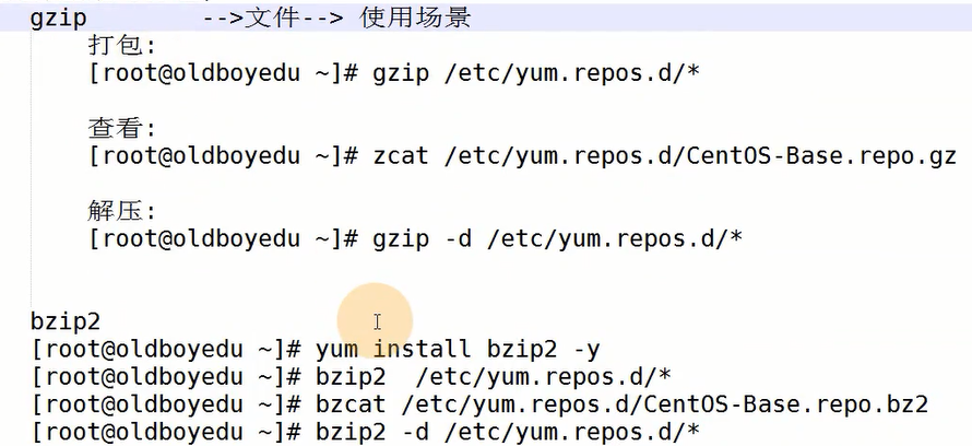 gzip命令如何快速压缩文件  第1张