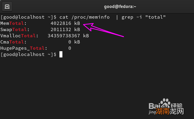 Linux如何查看RAM