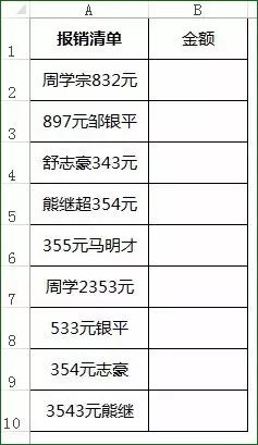Excel如何从表格中提取数据？  第1张