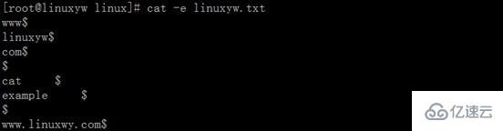 Linux怎么用cat查看文件