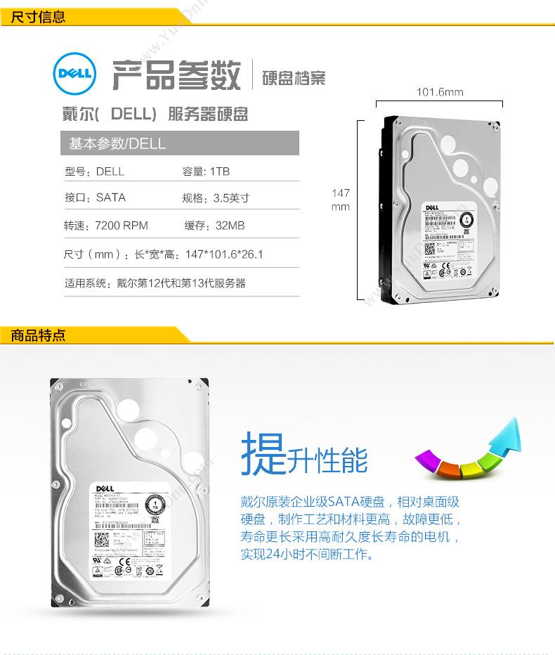 Dell服务器硬盘报价多少？  第1张