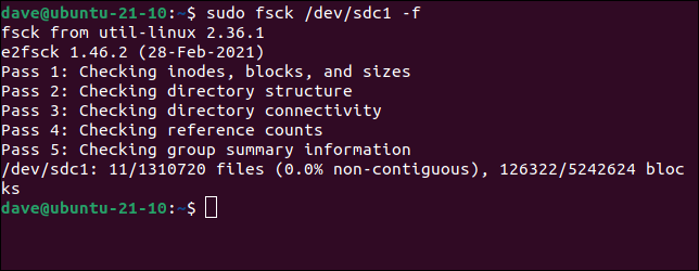 如何用fsck命令修复Linux文件系统？  第1张
