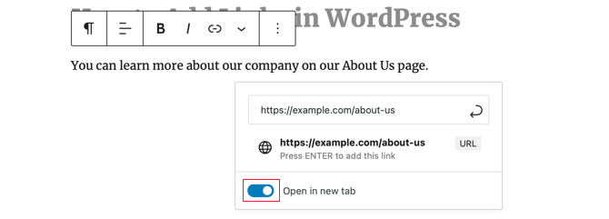 WordPress如何添加外部链接？
