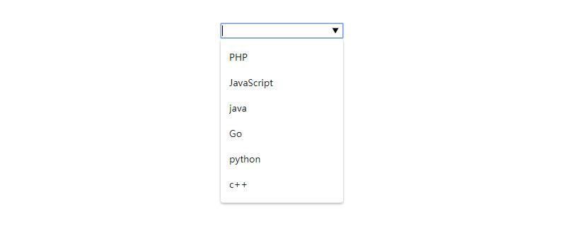 HTML datalist如何实现多选？