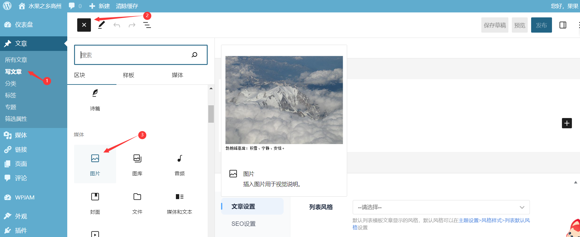 wordpress怎么上传视频教程  第1张