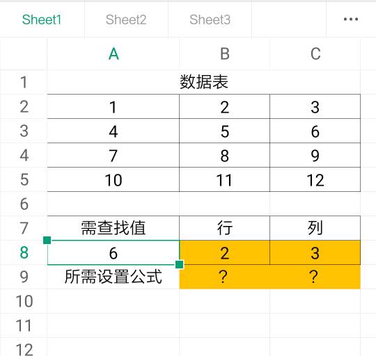 怎么在一个表格中找个一些数据库
