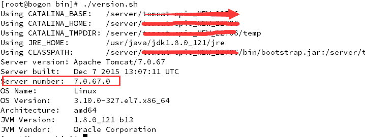 如何查看tomcat版本 linux  第1张