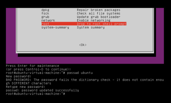 linux如何恢复初始设置密码  第1张