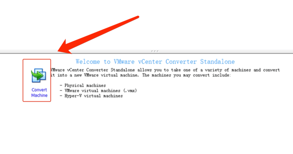 vmware物理机迁移到虚拟机
